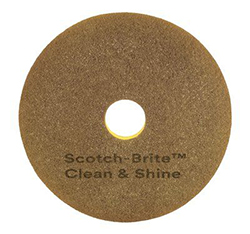 3M 20&quot; SCOTCH BRITE CLEAN &amp; SHINE PAD 5CS