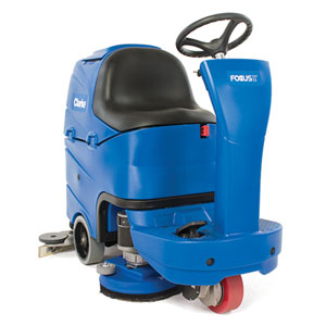 CLARKE FOCUS II 26&quot; DISC MICRO  RIDER AUTOSCRUBBER W/ 