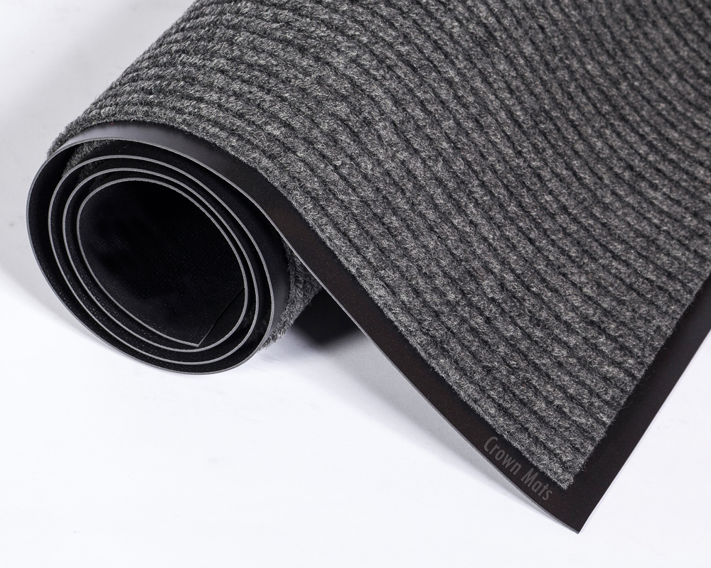 3&#39; X 5&#39; #235 NEEDLE-RIB WIPER/SCRAPER MAT GRAY