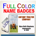 Full Color Name Badges