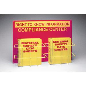 BRADY DOUBLE RIGHT TO KNOW COMPLIANCE CENTER 1EA