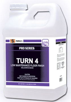 SSS TURN 4 FLOOR FINISH 2.5GAL 2CS