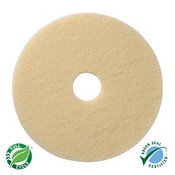 SSS 27&quot; BEIGE UHS POLYTHERMAL BURNISHING FLOOR PAD 2CS